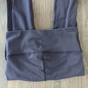 Purple Mesh Lululemon Leggings